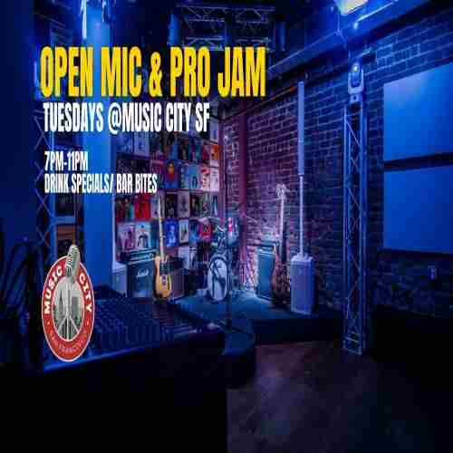 Music City Open Mic and Pro Jam in California on 05 November 2024