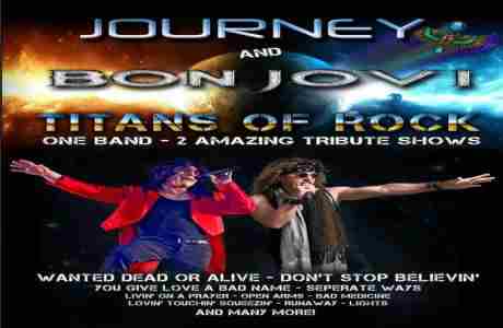 Titans of Rock -Journey /Bon Jovi Tribute Band 2 Shows in 1 in Haines City on 10 Nov