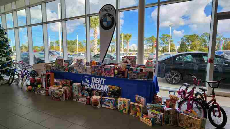 Dents and Wheels for Toys in Daytona Beach on 7 Dec