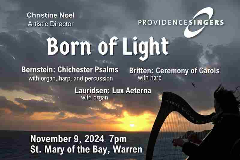 Born of Light in Warren on 9 Nov