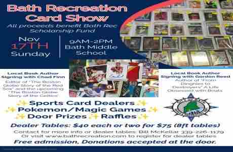 Bath Recreation sports card show in Bath on 17 Nov