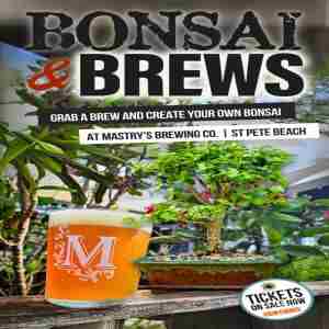 Bonsai and Brews at Mastry's Brewing in St Pete Beach in St  Pete Beach on 19 Nov