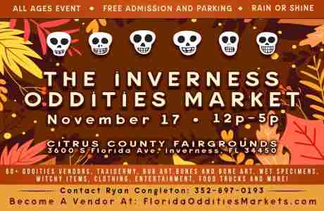 The Inverness Oddities Market November in Inverness on 17 Nov