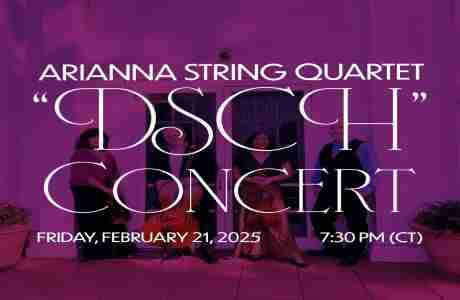 Arianna String Quartet - "DSCH" in St  Louis on 21 Feb