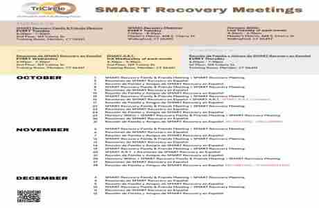 TriCircle's SMART Recovery Family and Friends Support Group in Meriden on 26 Nov