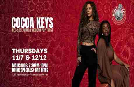 Cocoa Keys-Live on the Mainstage On 07 November 2024 in California on 7 Nov