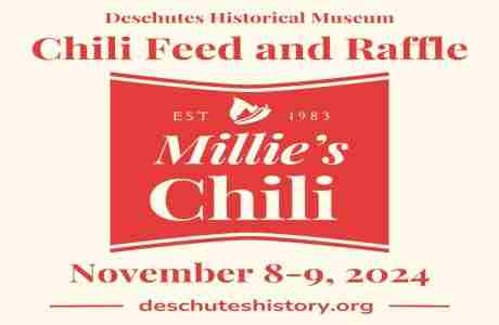 Annual Chili Feed and Raffle in Bend on 8 Nov