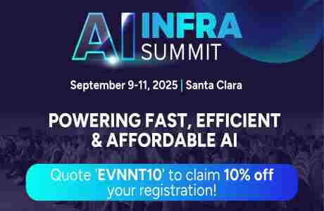 AI Infra Summit in Santa Clara on 9 Sep