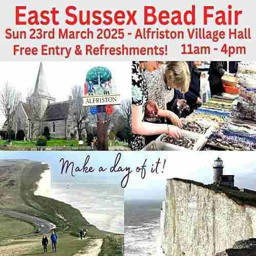 East Sussex Bead Fair in Polegate on 23 Mar