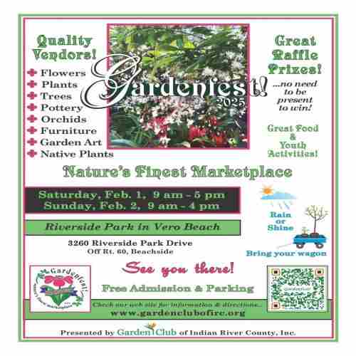 Gardenfet! Natures finest market place in Vero Beach on 1 Feb