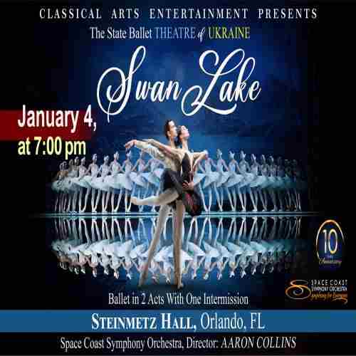 Swan Lake: State Ballet Theatre of Ukraine with Live Orchestra in Orlando, FL! in Orlando on 4 Jan