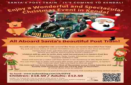 Santa's Christmas Post Train in England on 22 Nov