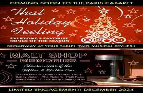 That Holiday Feeling with Malt Shop Memories On 21 December 2024 in Stoughton on 21 December 2024