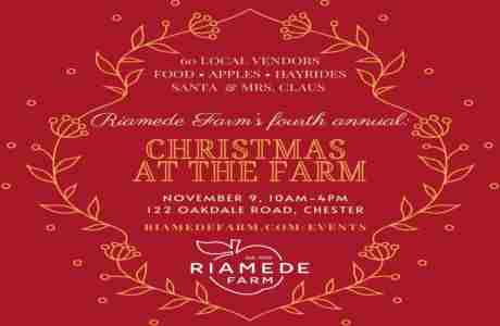 Christmas at the Farm at Riamede Farm in Chester New Jersey on Saturday November 9 in Chester on 9 Nov