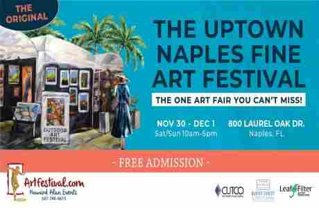 The Uptown Naples Fine Art Festival in Naples on 30 Nov