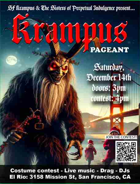 SF KRAMPUS PAGEANT 2024 in San Francisco on 14 Dec