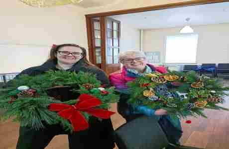 Christmas Wreath Workshop in Bolton on 27 Nov