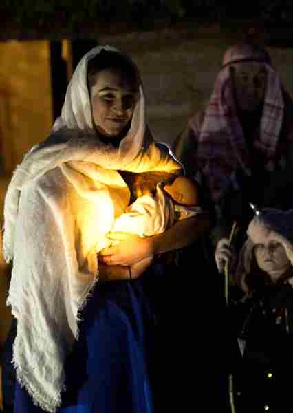 Cosmeston Nativity 2024 in Wales on 15 Dec