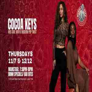 Cocoa Keys-Live on the Mainstage in San Francisco on 12 Dec