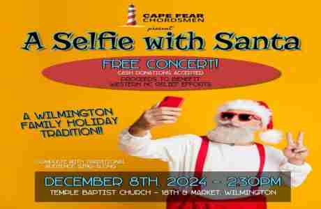 A Selfie With Santa in Wilmington on 08 December 2024