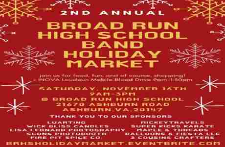 Broad Run High School Holiday Market in Ashburn on 16 Nov