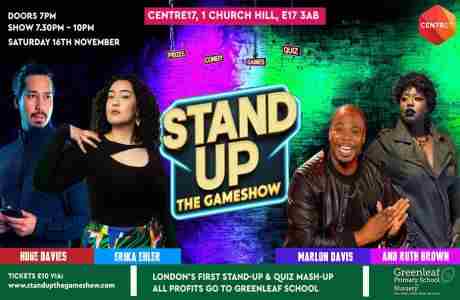 Stand Up: The Gameshow in London on 16 Nov