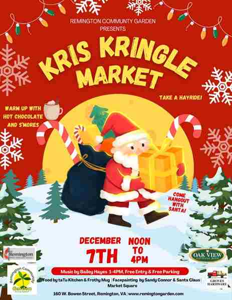 Kris Kringle Market in Remington on 7 Dec