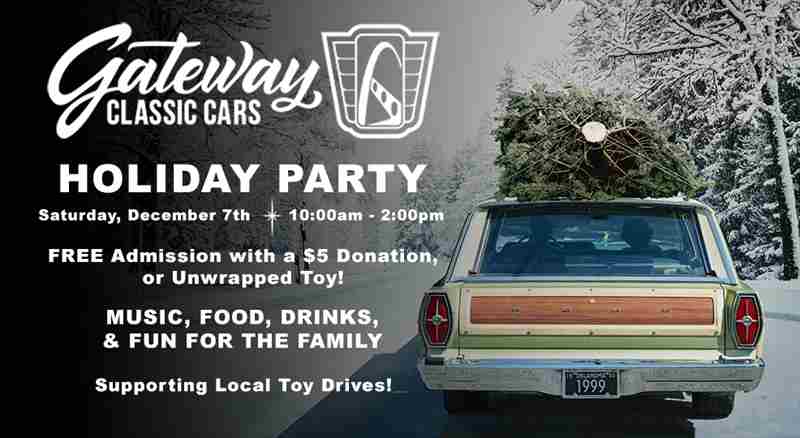 Caffeine and Chrome Holiday Party– Gateway Classic Cars of Tulsa in Tulsa on 7 Dec