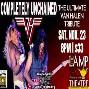 Completely Unchained: The Ultimate Van Halen Tribute in Irwin on 23 Nov