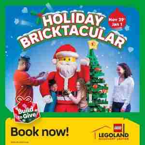 Holiday Bricktacular at LEGOLAND Discovery Center Arizona in Tempe on 29 Nov