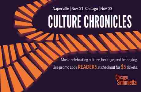 Culture Chronicles in Chicago on 22 Nov