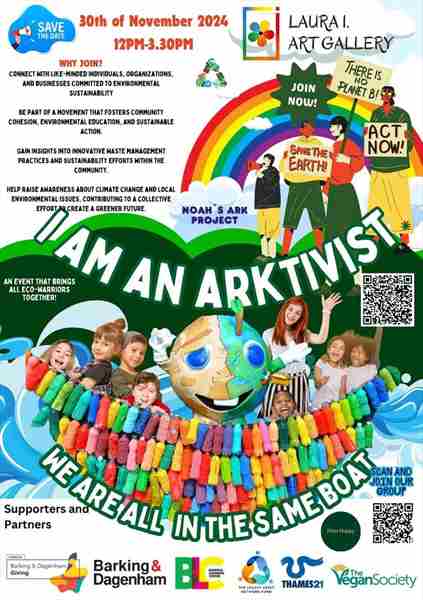 I Am an "Arktivist (Eco Warrior)"- A Networking Event for all environmentalists in England on 30 Nov