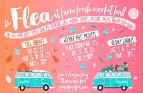 PVD Flea at Farm Fresh Market Hall! in Providence on 29 Nov