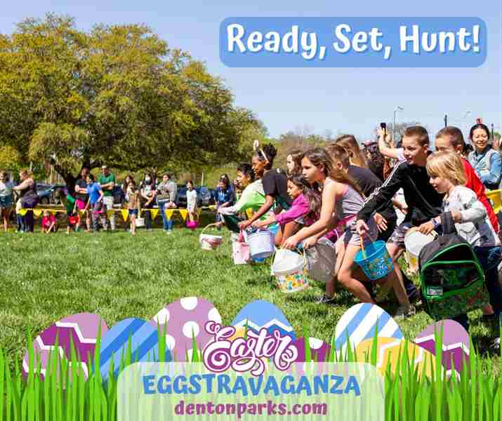 Easter Eggstravaganza in Denton on 12 Apr