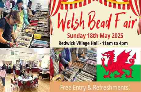 Welsh Bead Fair - Free Entry and Refreshments! in Caldicot on 18 May