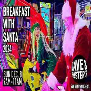 Breakfast With Santa presented by Dave and Buster's in Boise on 8 Dec