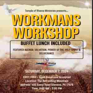 Workman's Workshop in Pennsylvania on 7 Dec