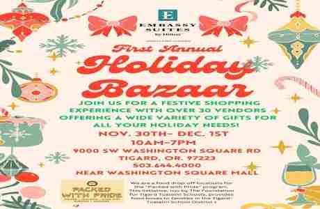 Holiday Bazaar in Tigard on 30 Nov