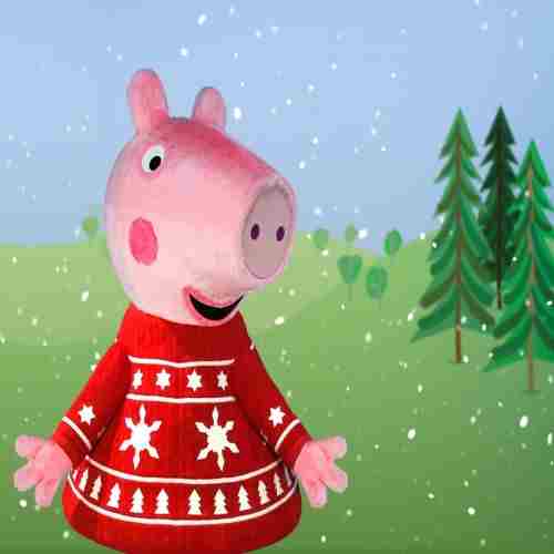 Peppa's Winter Funtime - Holiday event for preschoolers at PEPPA PIG World of Play Michigan in Auburn Hills on 23 Nov