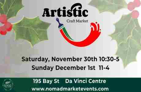 Artistic Craft Market in Victoria on 30 Nov