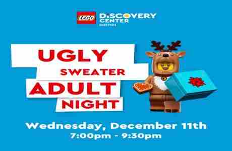 Ugly Sweater Adult Night at LEGO Discovery Center Boston in Massachusetts on 11 Dec