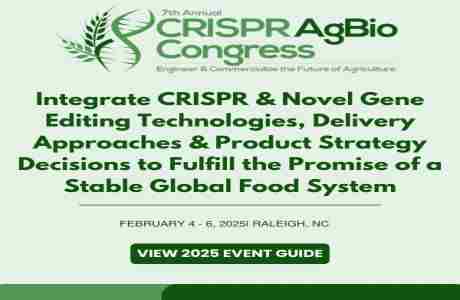 7th CRISPR AgBio Congress 2025 in Raleigh on 4 Feb