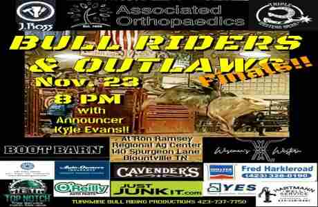 Bull Riders and Outlaws 2024 FINALS!! in Blountville on 23 Nov