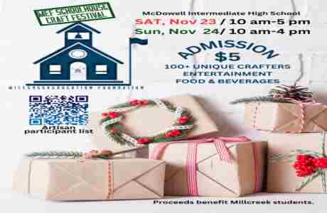 MEF Schoolhouse Craft Festival in Erie on 23 Nov