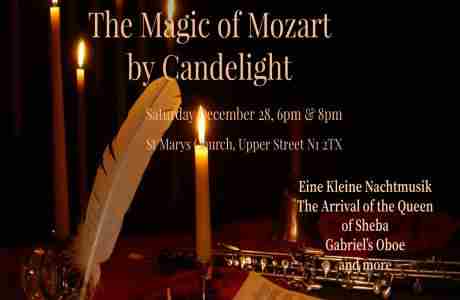 The Magic of Mozart by Candlelight in London on 28 Dec