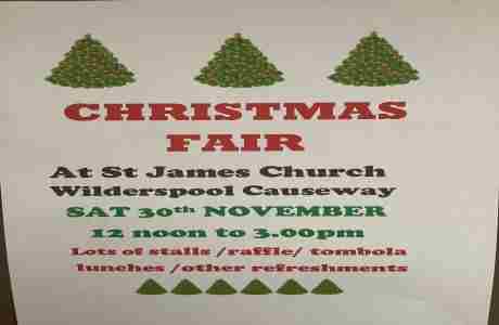 St James, Latchford  Christmas fair in Warrington on 30 Nov