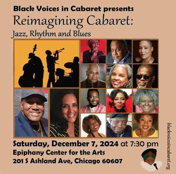 Reimagining Cabaret-Jazz, Rhythm and Blues in Chicago on 7 Dec