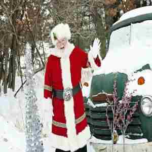 Santa at The Shoppes at Arbor Lakes in Maple Grove on 7 Dec