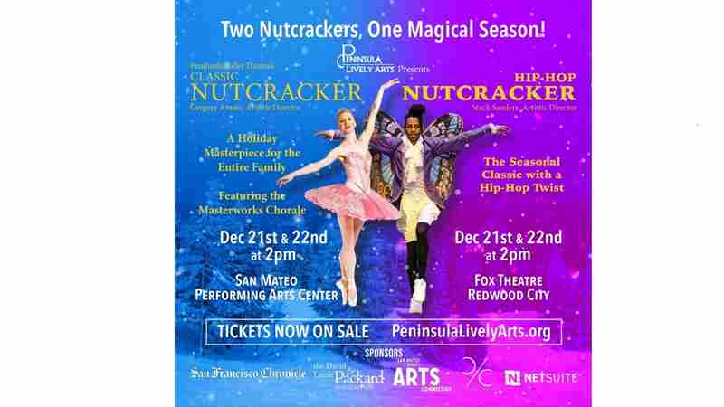 Two Nutcrackers - One Magical Season! in Redwood City on 21 Dec