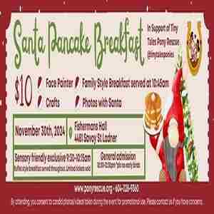 Santa Pancake Breakfast in Support of Tiny Tales Pony Rescue in Delta on 30 Nov